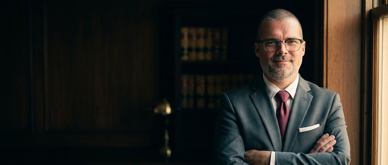 Attorney Michael DeDecker in his Folsom law office